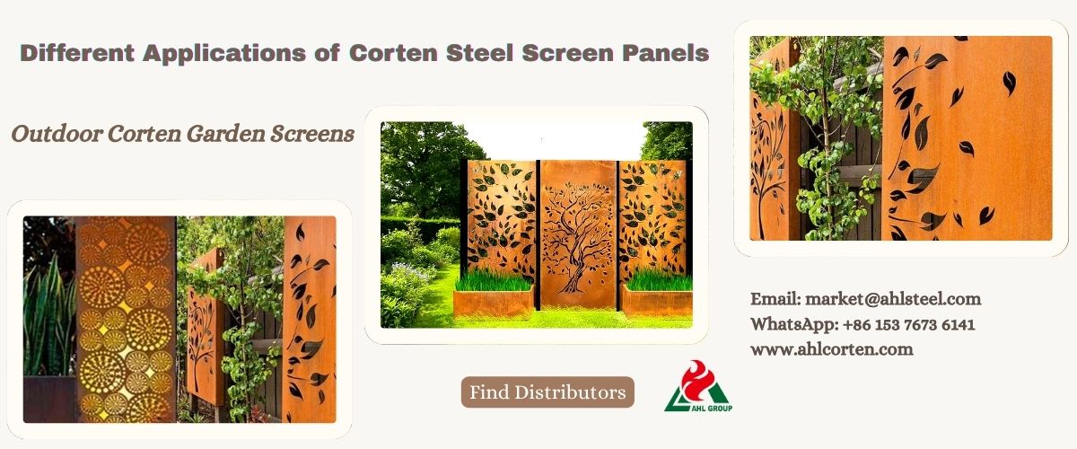 metal outdoor privacy screen